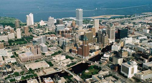 Milwaukee Downtown Aerial