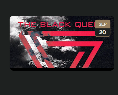 THE BLACK QUEEN: Fever Daydream 10th Anniversary w/ clubdrugs