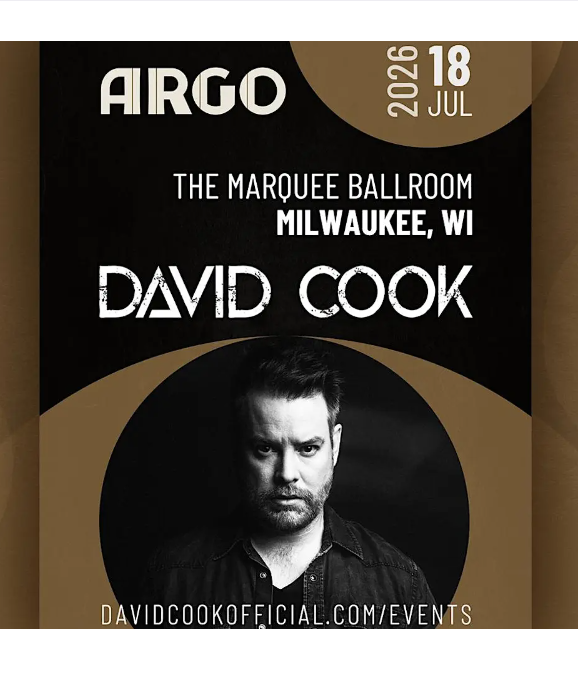David Cook w/ Max Bartos