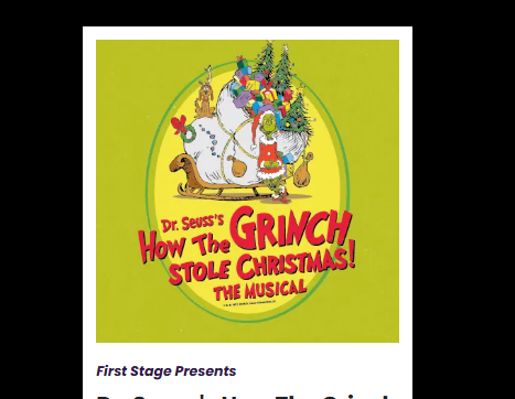 Dr. Seuss’s How The Grinch Stole Christmas!