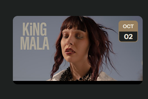 KiNG MALA: The Golden Thing Tour
