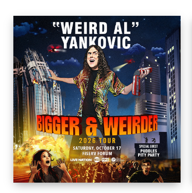 "Weird Al" Yankovic: The Bigger & Weirder 2026 Tour