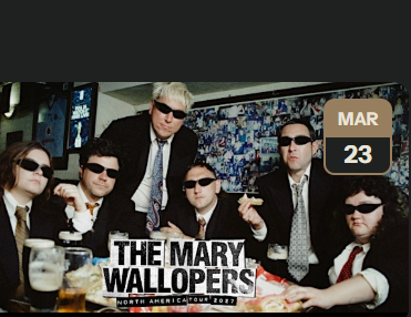 Share this event  The Mary Wallopers
