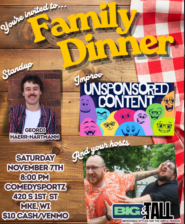 Big and Tall presents Family Dinner