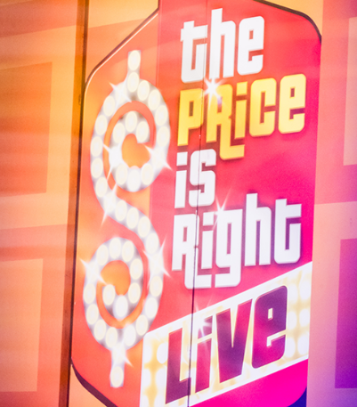"Come On Down!" to THE PRICE IS RIGHT LIVE™
